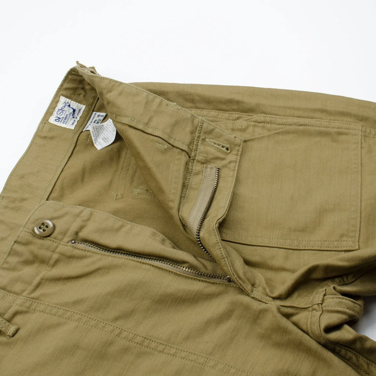 orSlow - Slim Fit Fatigue Pants - Khaki