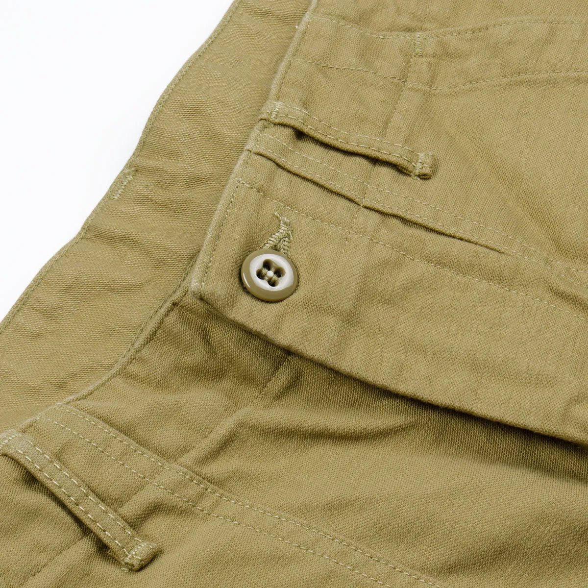 orSlow - Slim Fit Fatigue Pants - Khaki