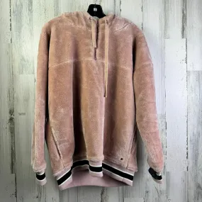 Pink Sweatshirt Hoodie Ugg, Size M