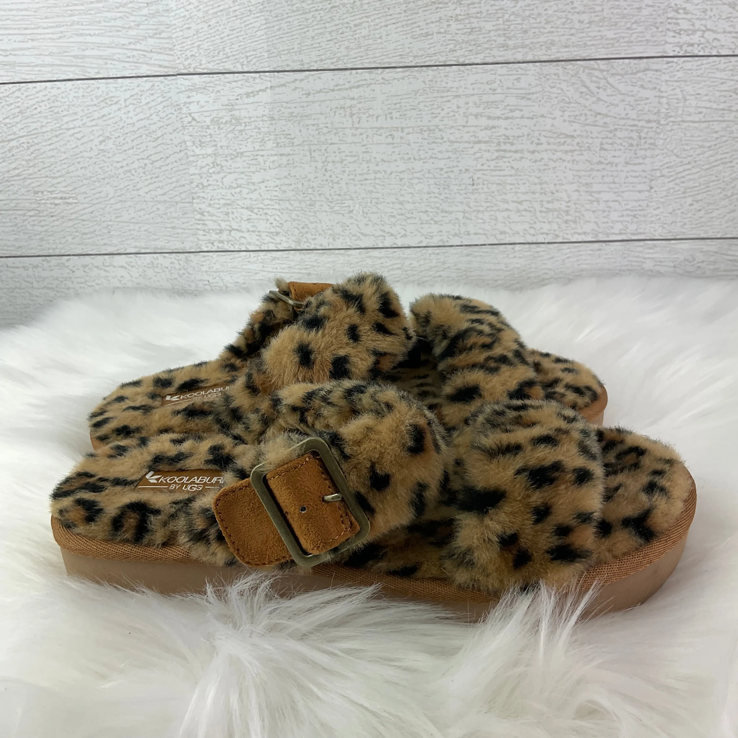 Shoes Designer By Koolaburra By Ugg In Animal Print, Size: 6