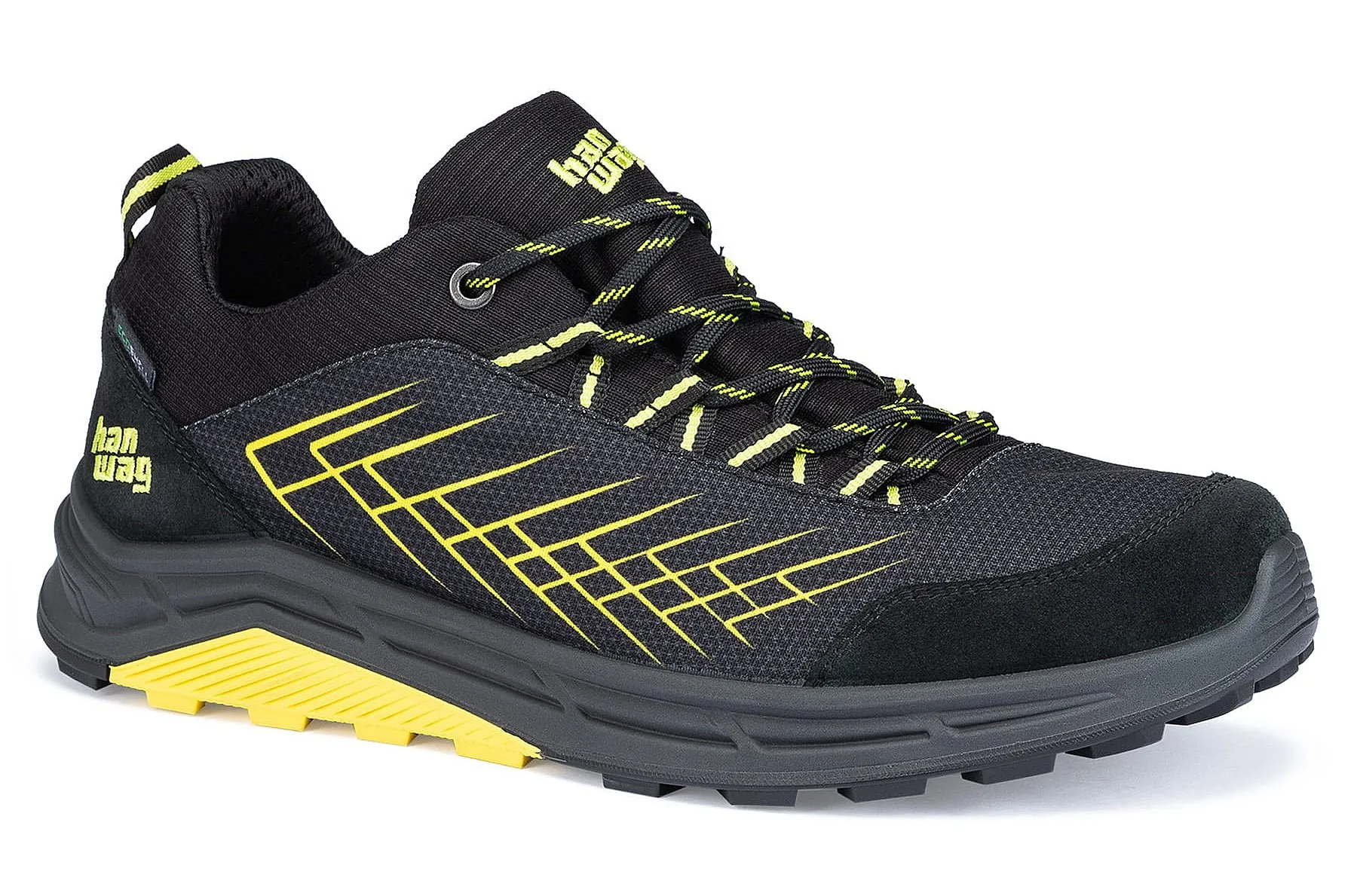 shoes Hanwag Coastridge Low ES - Black/Yellow - men´s