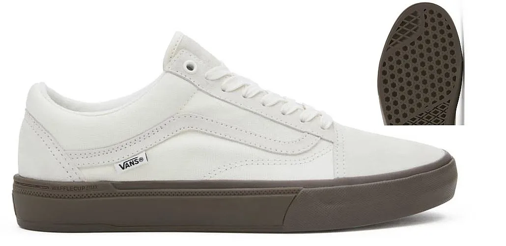 shoes Vans BMX Old Skool - Marshmallow/Gum - men´s