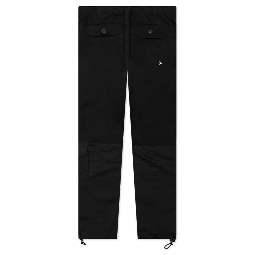 Sportsmen Slim Fit Cargo Pants - Black