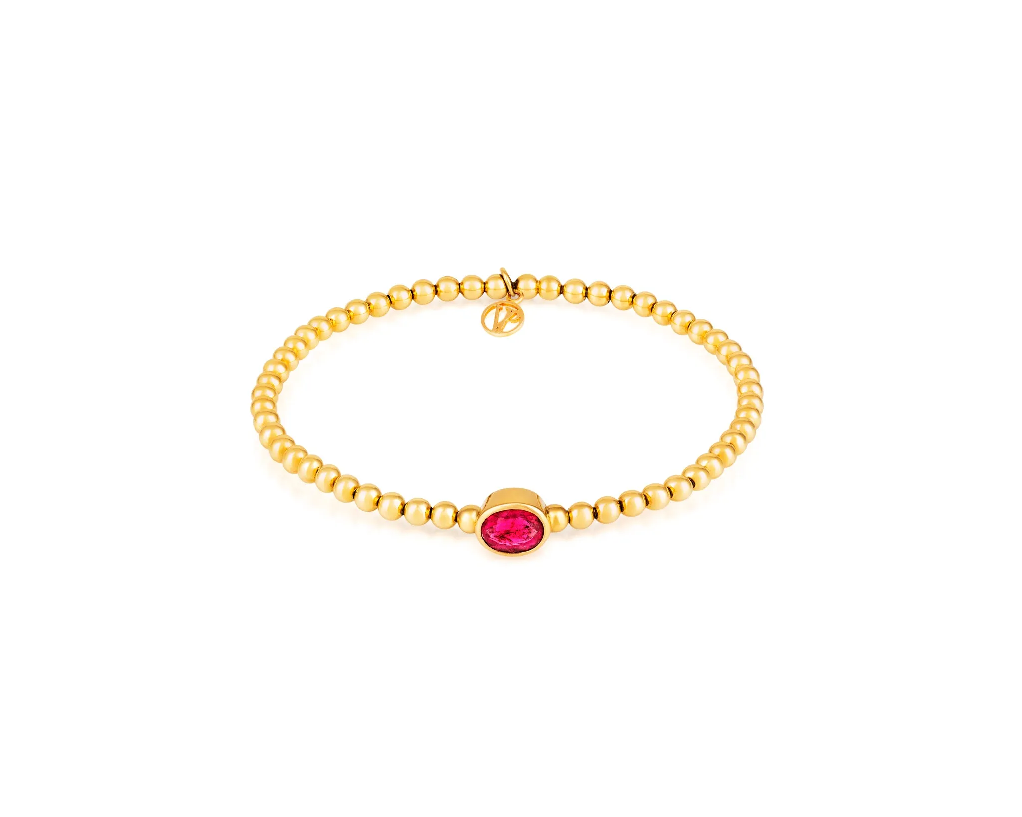 Stirata Bracelet 1.4ct Rubellite 18kt Gold