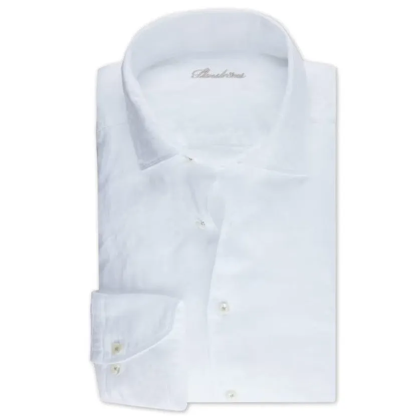 Strenstorms White Linen Shirt