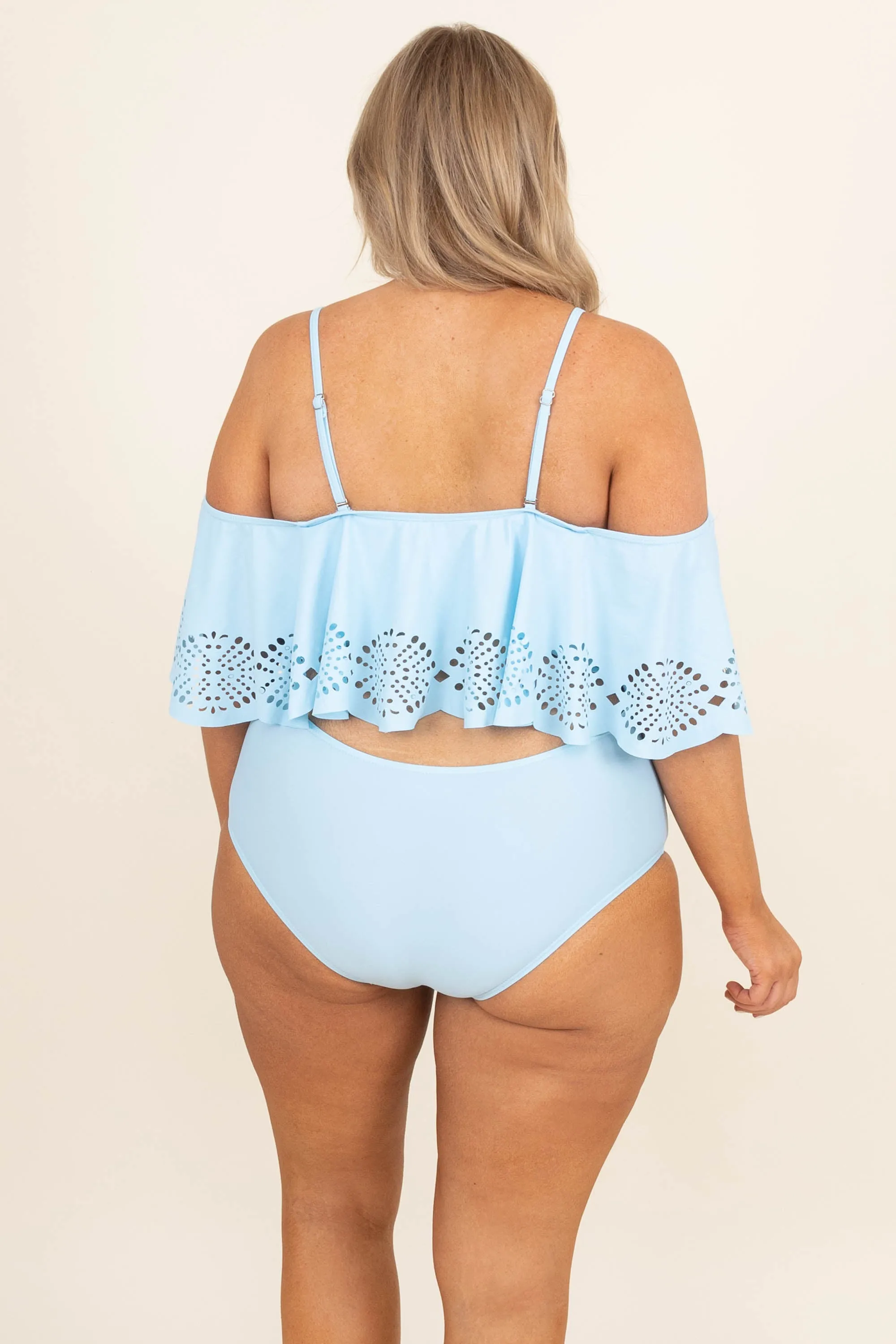 Sunrise and Shine Swimsuit, Cornflower Blue