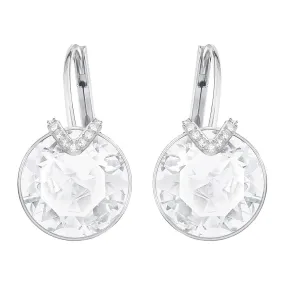 Swarovski BELLA V PIERCED EARRINGS, Clear, Rhodium - 5370854