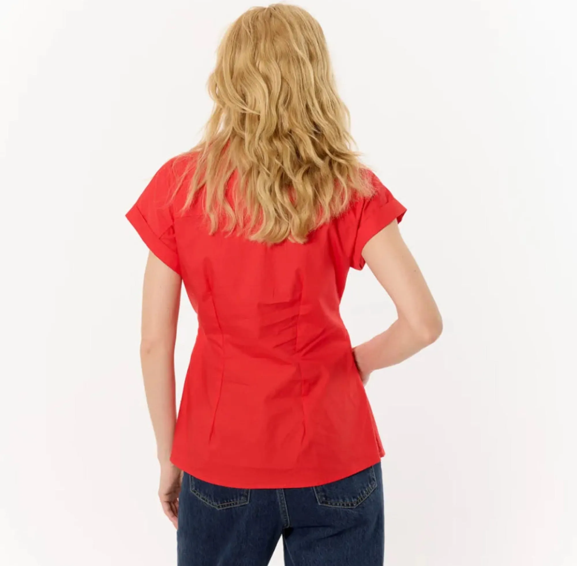 Sweewe Paris Asymmetrical Button Up in Multiple Colors