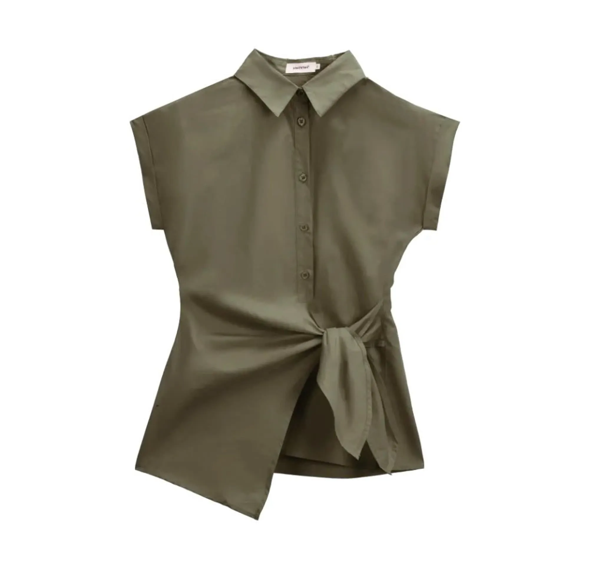 Sweewe Paris Asymmetrical Button Up in Multiple Colors