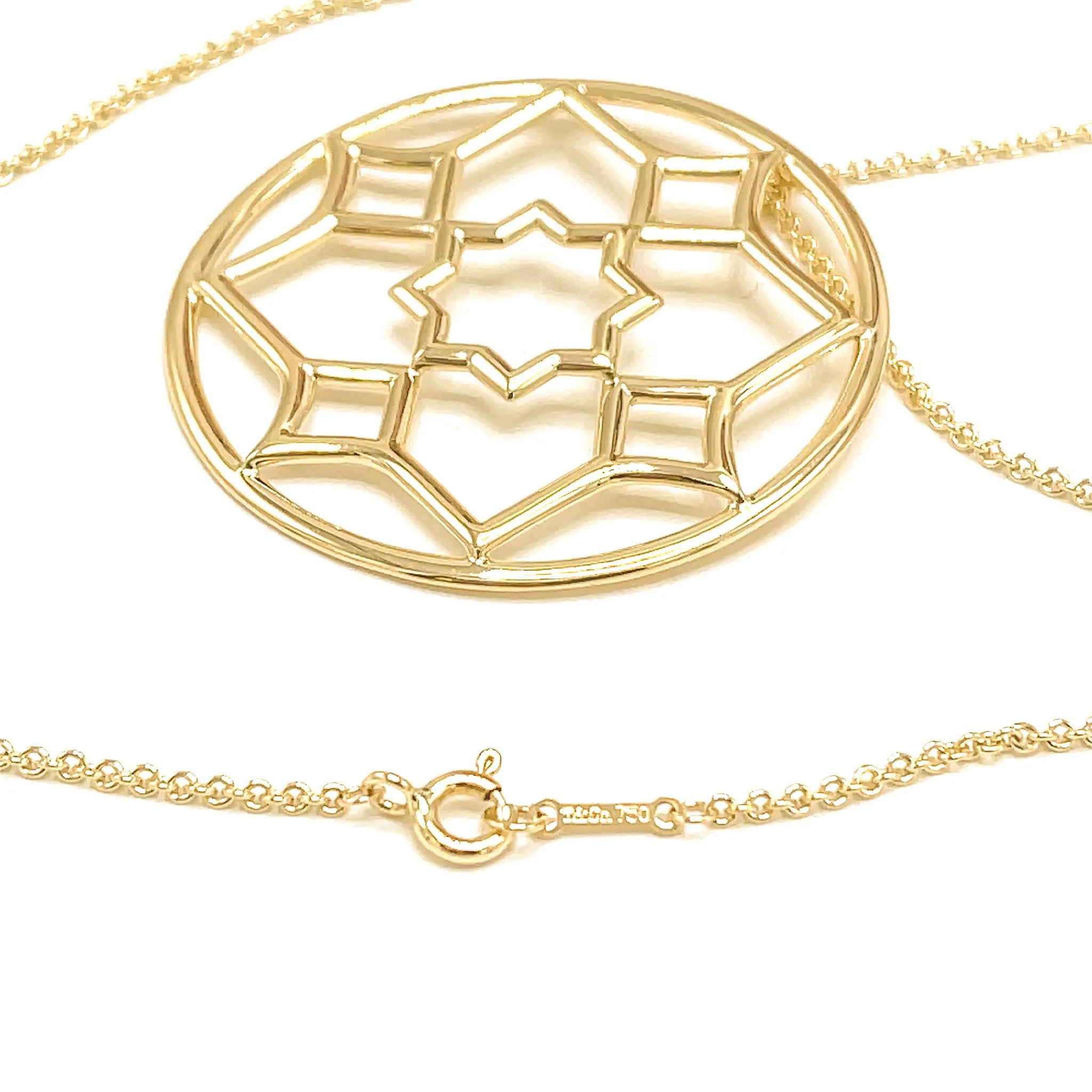 Tiffany & Co. Zellige Medallion Necklace by Paloma Picasso