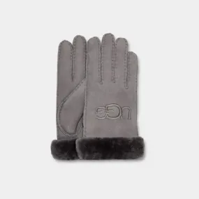 UGG Genuine Sheepskin Embroidered Glove 20931 Metal