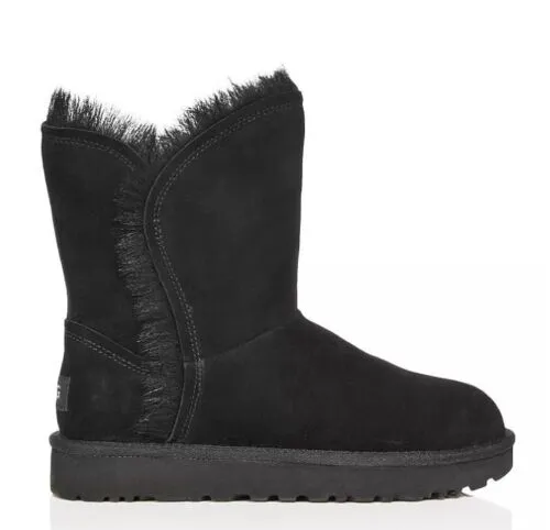 Ugg - Women Classic Short Fluff High Low (Black)