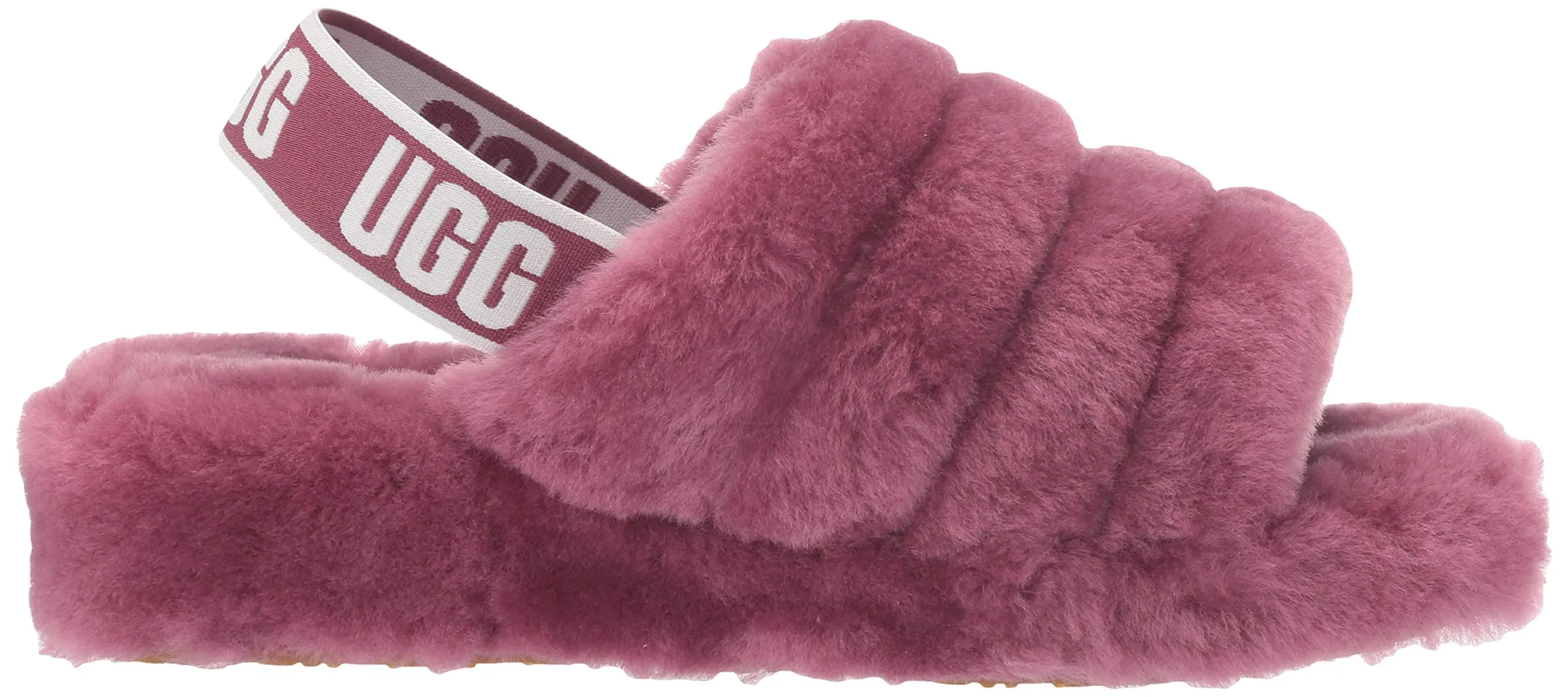 UGG Women's Fluff Yeah Slide Wedge Sandal