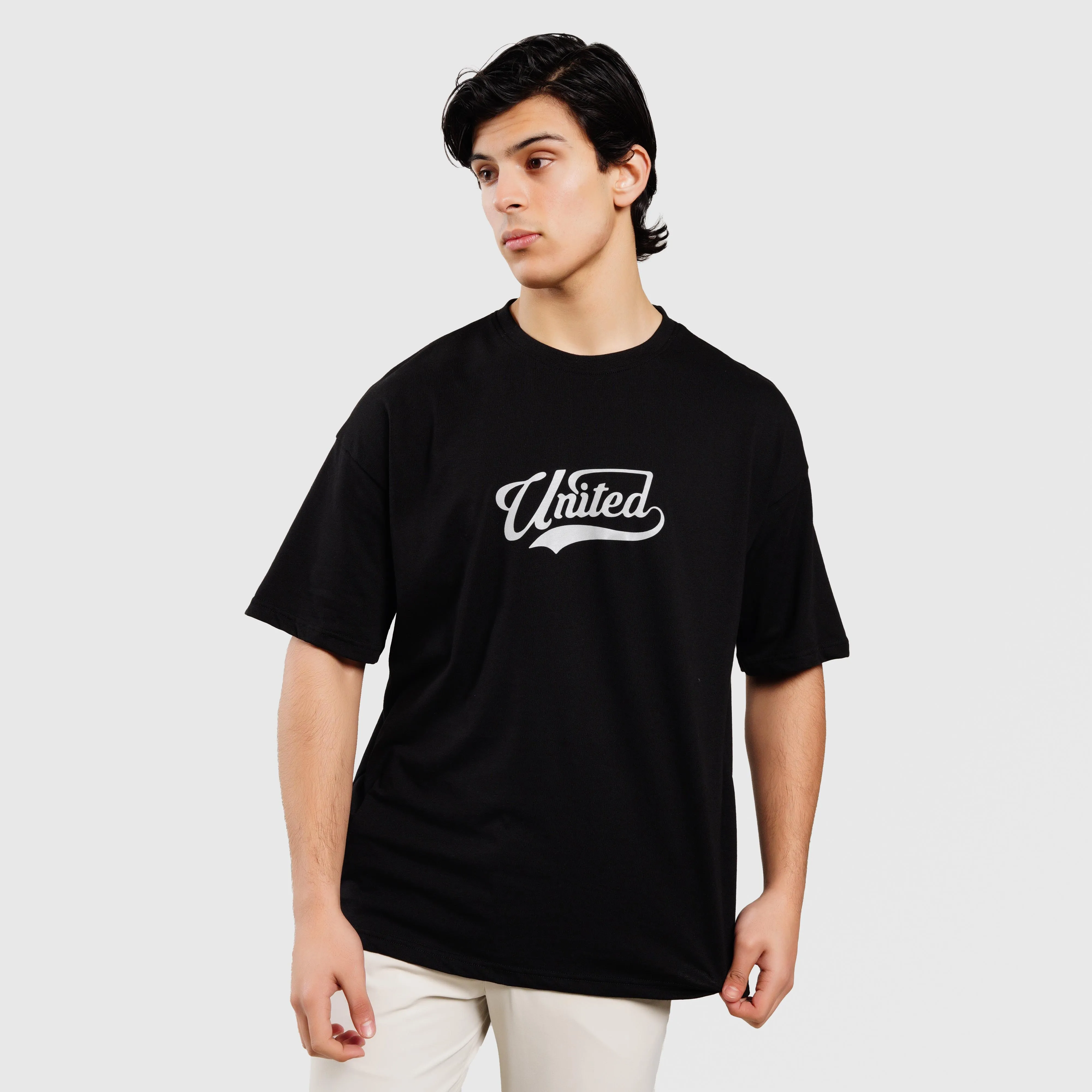 United Oversized Tee (Black)