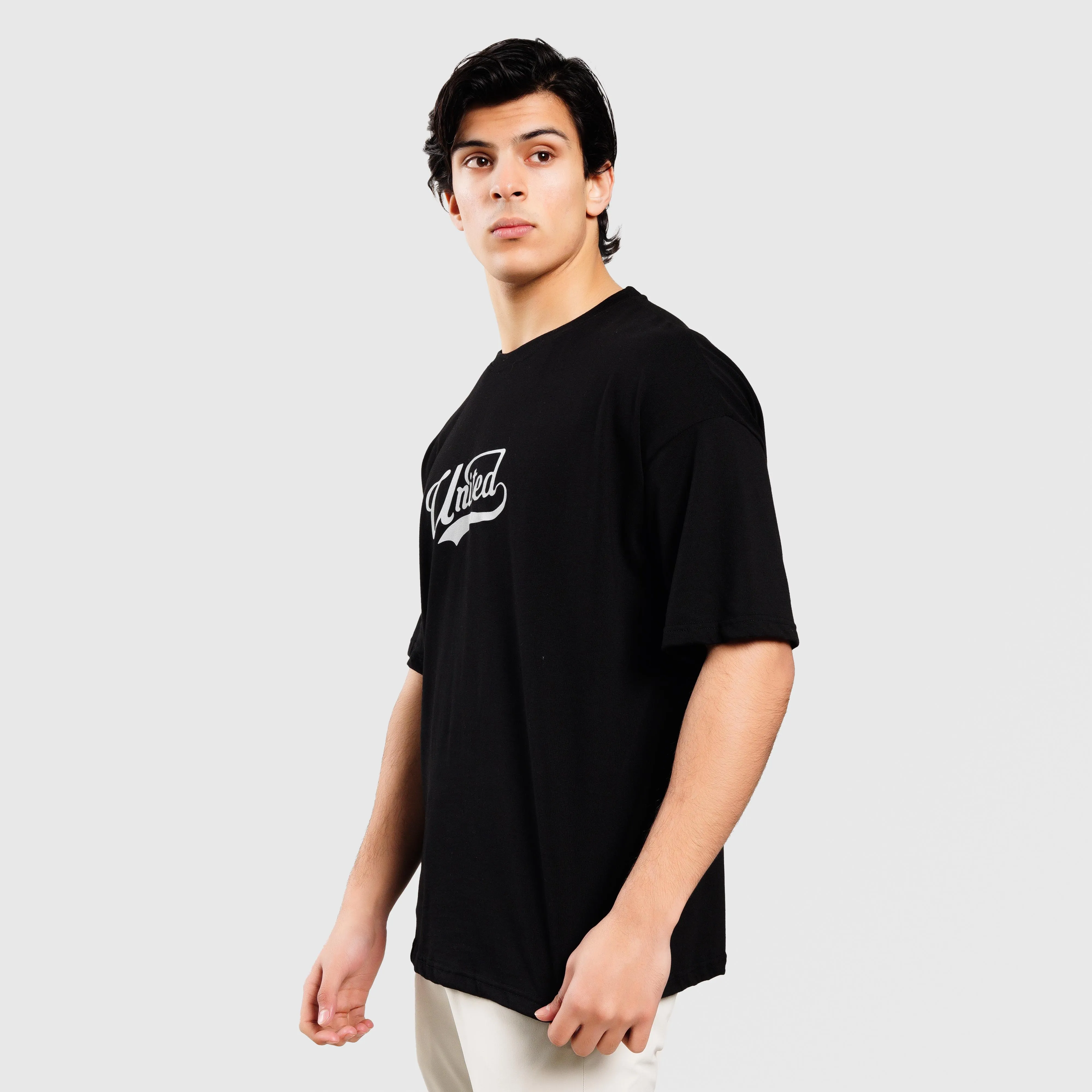 United Oversized Tee (Black)