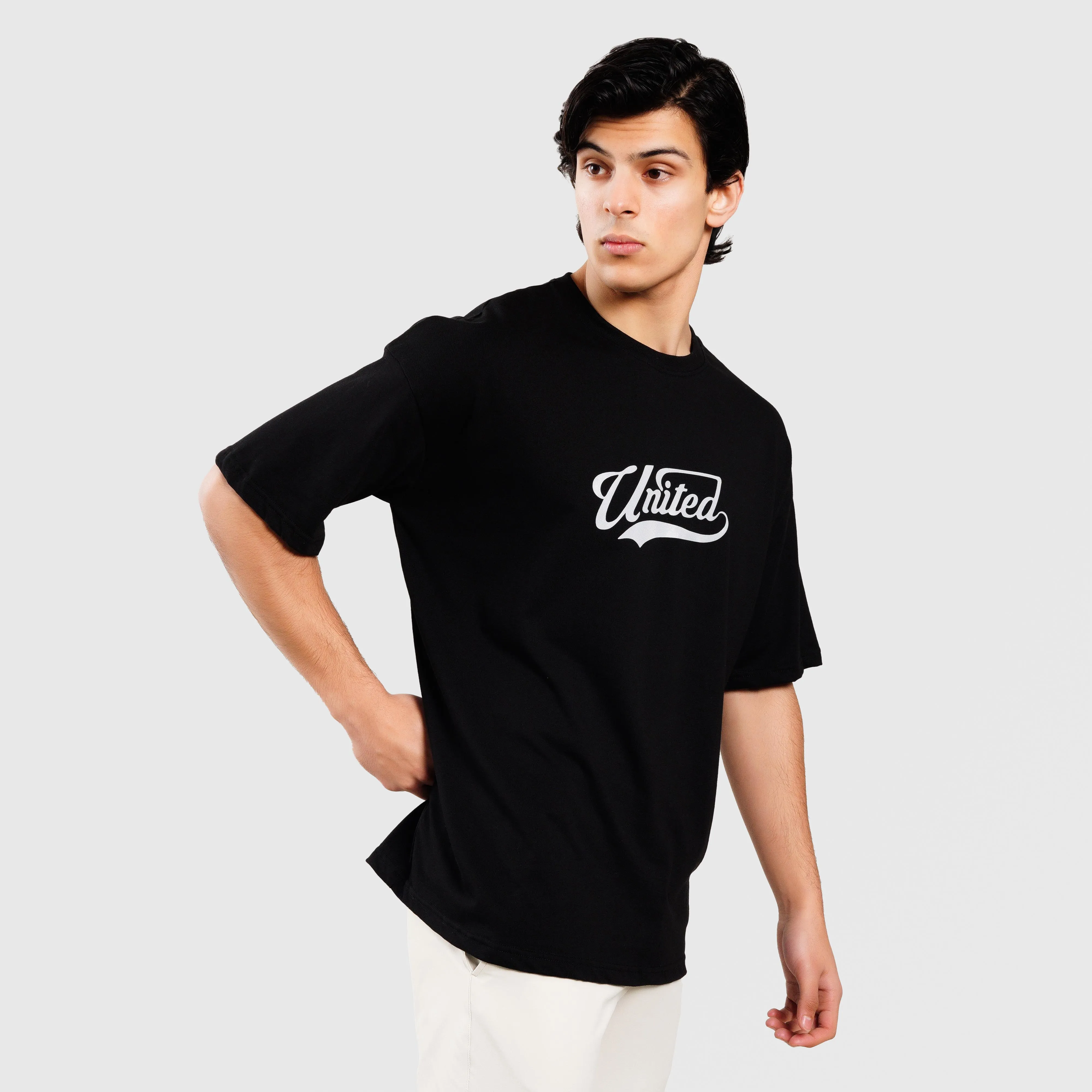 United Oversized Tee (Black)