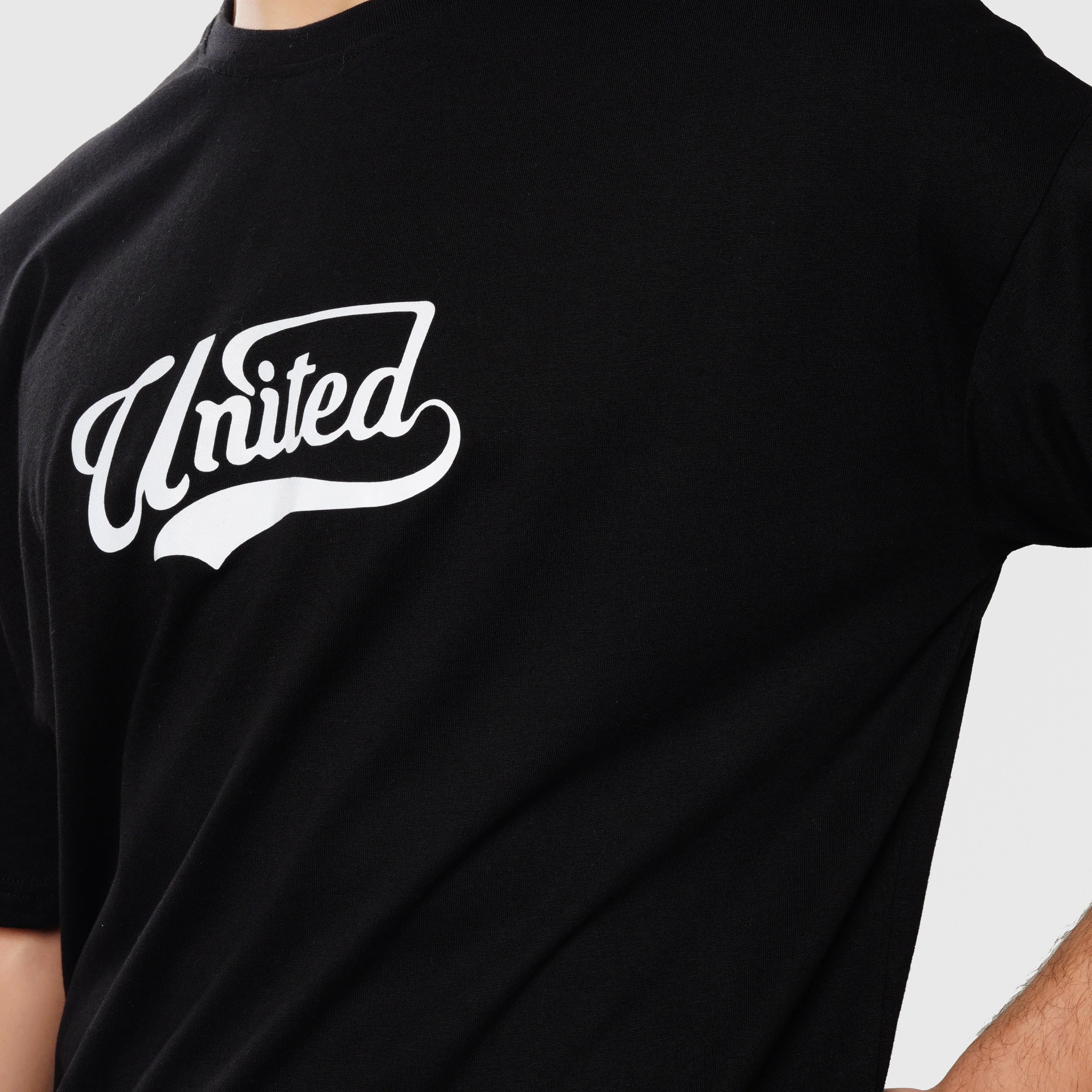 United Oversized Tee (Black)