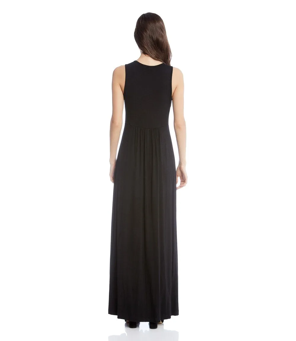 V-Neck Maxi Dress