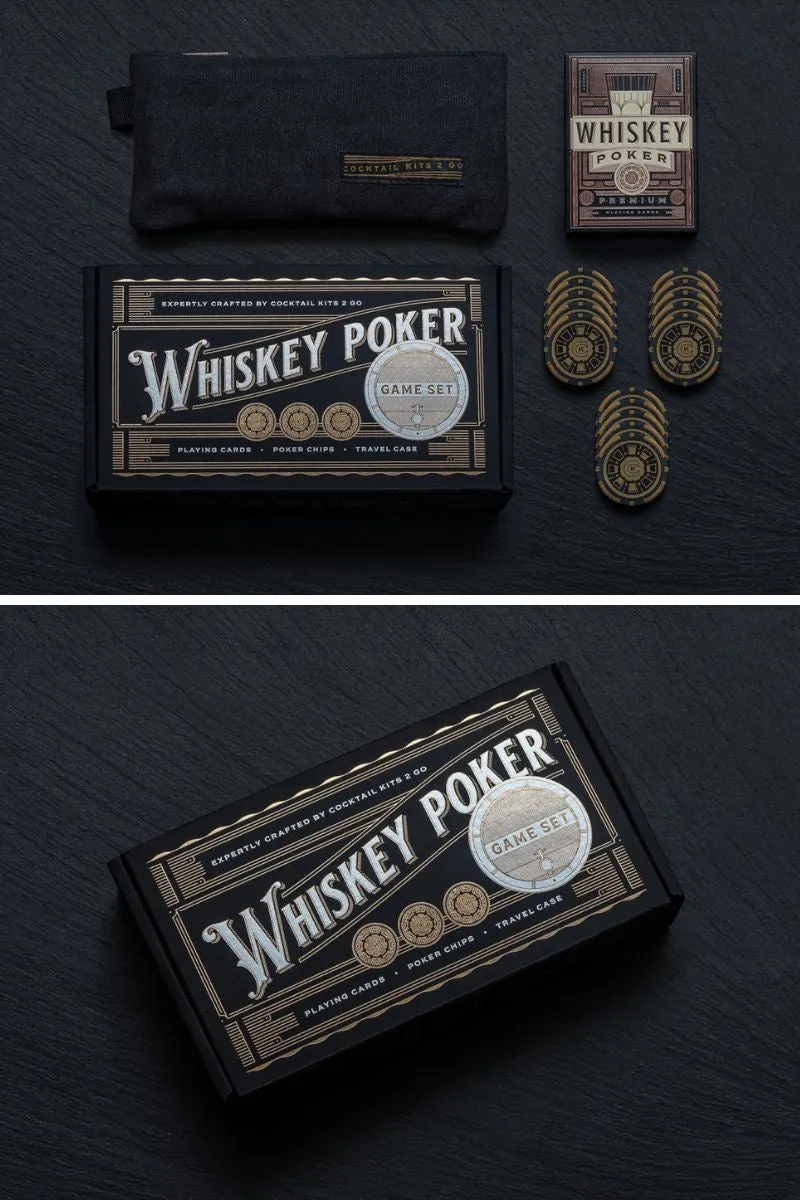 Whiskey Poker Playing Cards