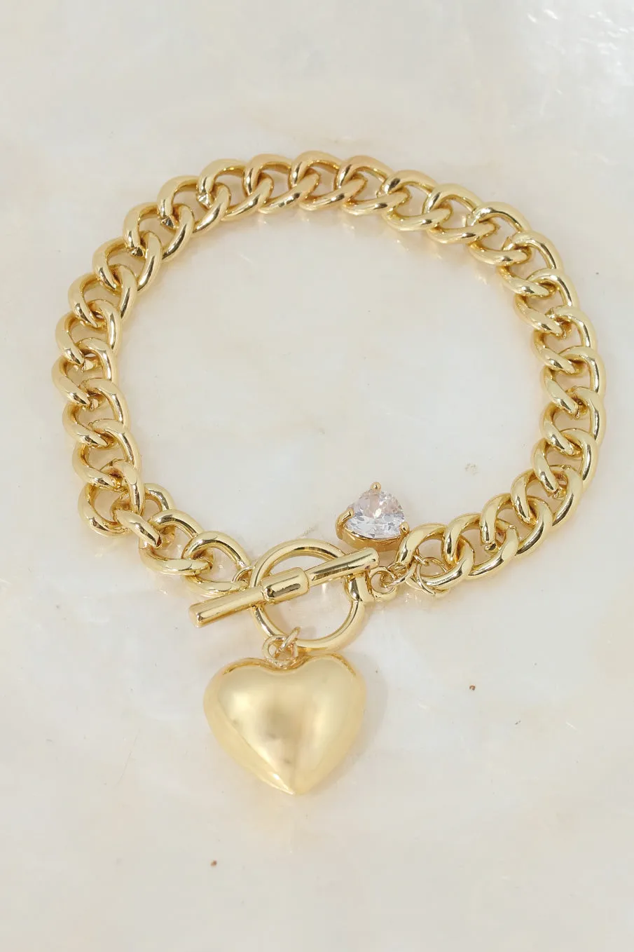 Yours Truly Charm Bracelet